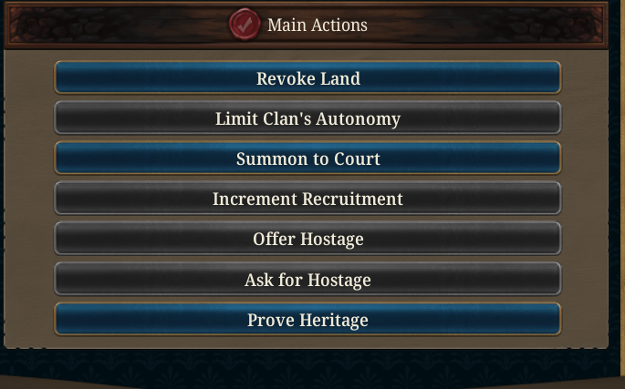 Sengoku Shogun Actions.png Sengoku Shogun Actions.png